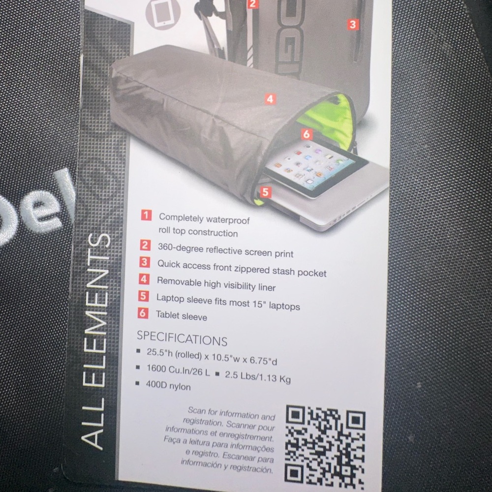 OGIO All Elements Pack backpack NWT - image 2